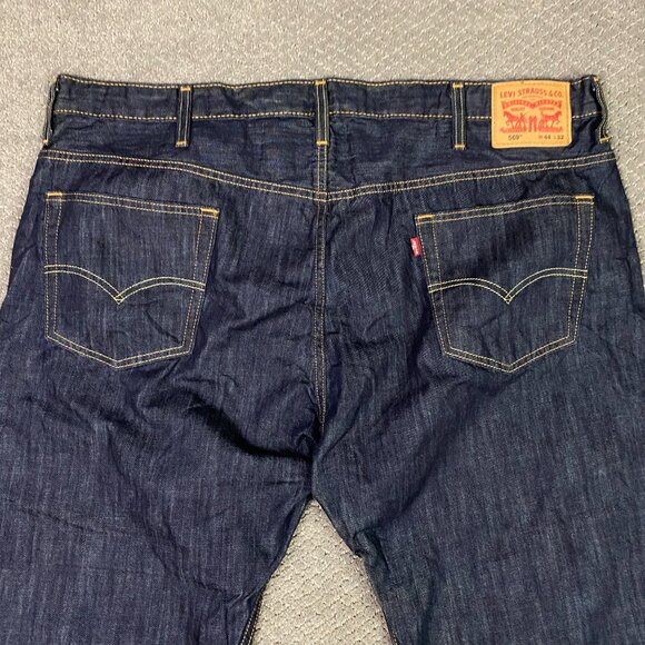 NWOT Levi's 569 Jeans Men 44 x 32 Fit 46x31 Blue Loose Straight Leg 00569 0127 - Picture 5 of 14